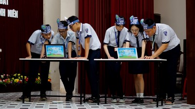 Học sinh Thừa Thiên Huế hưởng ứng Ngày Trái đất năm 2023