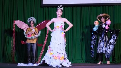 Khánh Hòa: Cuộc thi thời trang sử dụng, tái chế từ chất thải rắn sinh hoạt