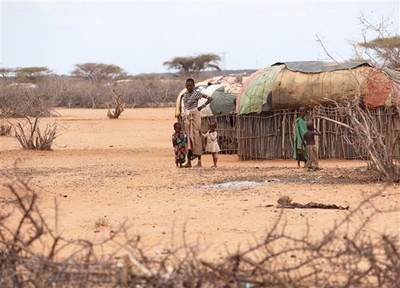 Gia tăng hạn hán ở vùng Sừng châu Phi do tình trạng ấm lên toàn cầu