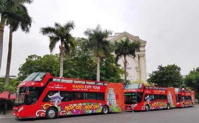 Hà Nội: Tham quan Thủ đô miễn phí bằng xe buýt 2 tầng dịp nghỉ lễ