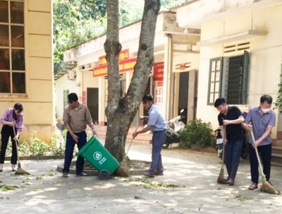 Huyện Bảo Yên (Lào Cai): Hiệu quả từ phong trào “10 phút góp phần cải thiện môi trường”