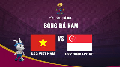 Link xem Trực tiếp U22 Việt Nam vs U22 Singapore 16h hôm nay 3/5 trên VTV5