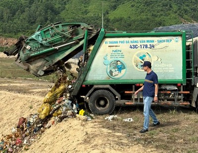 Đà Nẵng chính thức vận hành hộc rác mới tại bãi rác Khánh Sơn
