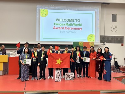 Hà Nội: Học sinh quận Ba Đình giành 5 huy chương Vàng Olympic Toán học quốc tế 2023