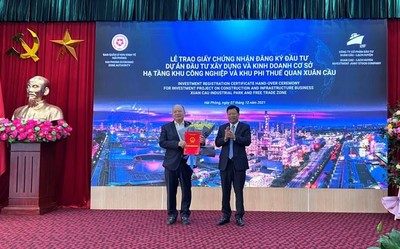 Sắp khởi công Khu công nghiệp lấn biển 100% đầu tiên tại Việt Nam