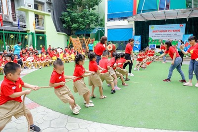 Hà Nội: Trường Mầm non Tân Mai "xanh - an toàn - thân thiện"