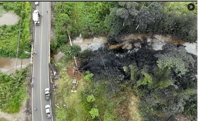 Ecuador: Tràn dầu ra rừng Amazon từ đường ống bị khoan trộm