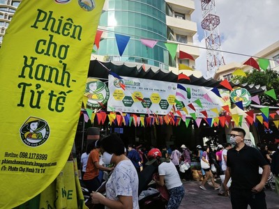 TP. Hồ Chí Minh tổ chức phiên chợ xanh - tử tế lần thứ 300