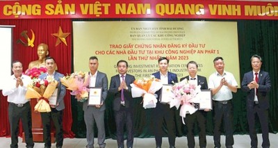 Ban Quản lý các khu công nghiệp tỉnh Hải Dương: 20 năm đồng hành cùng nhà đầu tư