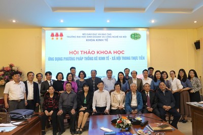 Trường ĐH KD&CN Hà Nội tổ chức Hội thảo KH: “Ứng dụng phương pháp Thống kê KT - XH trong thực t
