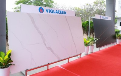 Viglacera cho ra mắt gạch porcelain kích thước lên tới 3.200x1.600mm