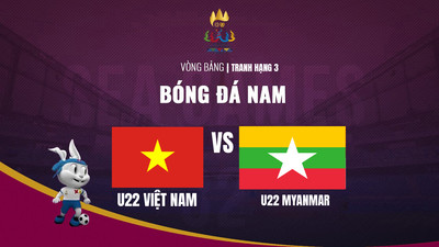 Trực tiếp U22 Việt Nam vs U22 Myanmar 16h hôm nay 16/5 trên VTV5