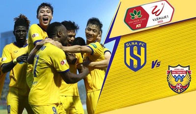 Trực tiếp SLNA vs Hà Tĩnh, V-League 2023, 18h00 hôm nay 20/5