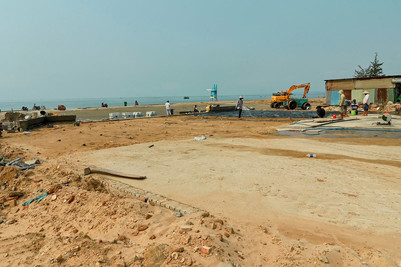 Phan Thiết sắp hoàn thành công viên biển Thương Chánh