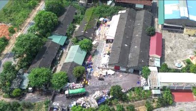 Quảng Yên: Thành lập Tổ công tác kiểm tra kho bãi chứa chất thải tại phường Đông Mai