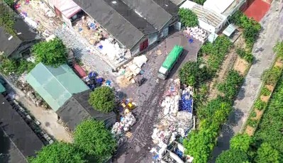 Quảng Yên: Kiểm tra nguy cơ cháy nổ, ô nhiễm môi trường một kho bãi chứa chất thải
