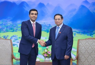 Thủ tướng Phạm Minh Chính tiếp Tổng Giám đốc Công ty Cảng và Đặc khu kinh tế Adani