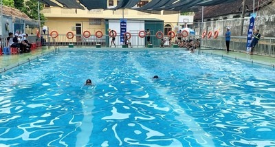 Nghệ An: Toàn dân tập luyện môn bơi và phòng chống đuối nước năm 2023