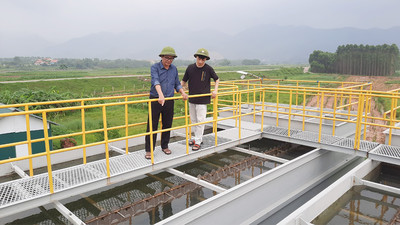 Mở rộng phạm vi cấp nước sạch cho 3 xã ở huyện Lục Nam, Bắc Giang