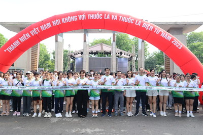 Giải chạy Marathon “Thanh niên Việt Nam nói không với thuốc lá và thuốc lá điện tử”