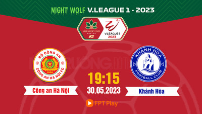 VTV5 Trực tiếp CAHN vs Khánh Hòa, V-League 2023, 19h15 hôm nay 30/5
