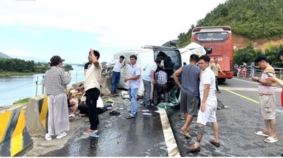 Tạm giữ tài xế gây tai nạn liên hoàn trên cao tốc La Sơn - Hòa Liên