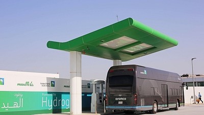 Triển khai xe buýt chạy bằng hydro tại Ả Rập Xê Út vào năm tới