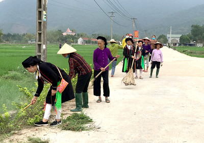 Sơn Dương (Tuyên Quang) tuyên truyền chống rác thải nhựa