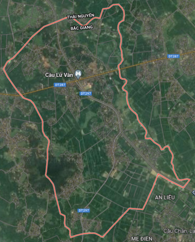 Đấu giá quyền sử dụng 93 lô đất ở tại huyện Tân Yên, Bắc Giang