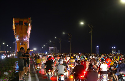 Đà Nẵng cấm xe trên một số tuyến đường trong đêm khai mạc Lễ hội pháo hoa quốc tế