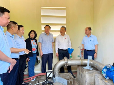 Khảo sát việc khai thác, sản xuất kinh doanh nước sinh hoạt trên địa bàn TP.Hà Nội