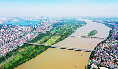 Phát triển trục cảnh quan sông Hồng: Phác họa Hà Nội xanh