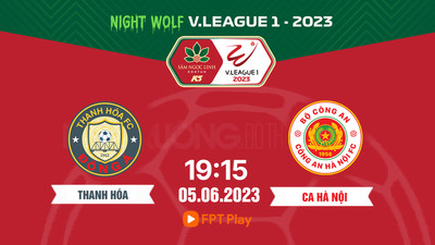 Trực tiếp Thanh Hóa vs CAHN 18h00 hôm nay 5/6 trên FPT Play, HTV Thể thao
