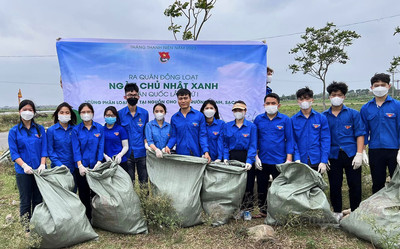 Tuổi trẻ thành phố Bắc Ninh chung tay bảo vệ môi trường