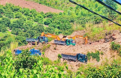 Bắc Giang: Cần kiểm tra dấu hiệu khai thác khoáng sản trái phép ở huyện Lục Ngạn