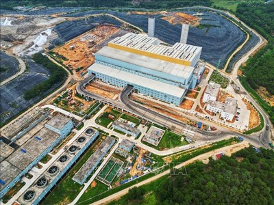 Nhà máy Điện rác Sóc Sơn đáp ứng nhu cầu xử lý rác thải của Hà Nội