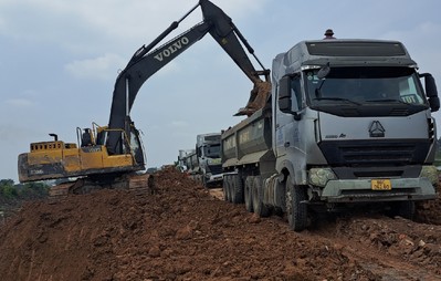UBND huyện Mê Linh phúc đáp về việc khai thác đất tại dự án trạm bơm Văn Khê