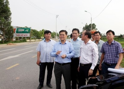 Quảng Ninh: Lãnh đạo tỉnh kiểm tra công tác đảm bảo ATGT tại TX Quảng Yên