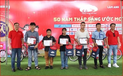 Tập đoàn Điện Quang: Trao quà và học bổng cho học sinh