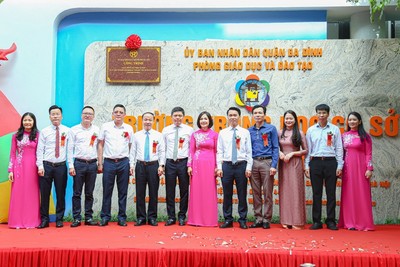 Hà Nội: Trường THCS Thành Công được gắn biển Công trình cấp Thành phố