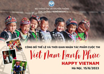 Phát động cuộc thi ảnh, video "Việt Nam hạnh phúc - Happy Vietnam"
