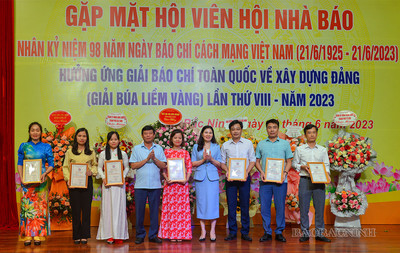 Tỉnh Bắc Ninh trao Giải Báo chí Ngô Gia Tự năm 2022