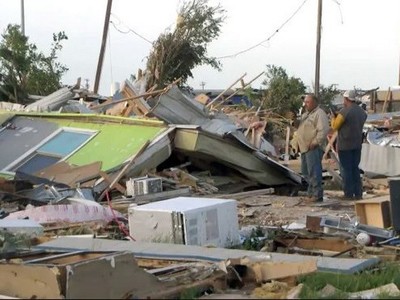 Mỹ: Lốc xoáy hoành hành tại bang Texas gây nhiều thương vong