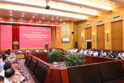 Bộ TN&MT tổ chức Hội nghị tổng kết 10 năm thực hiện Nghị quyết Trung ương 8 khóa XI