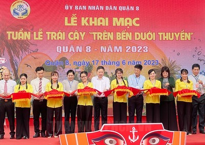 TP.Hồ Chí Minh: Khai mạc Tuần lễ Trái cây “Trên bến dưới thuyền” lần 2 năm 2023