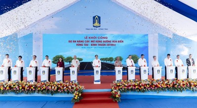Khởi công đường ven biển hơn 6.500 tỷ từ Vũng Tàu qua Bình Thuận