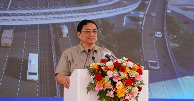 Thủ tướng Chính phủ Phạm Minh Chính chủ trì khởi công 3 dự án trọng điểm