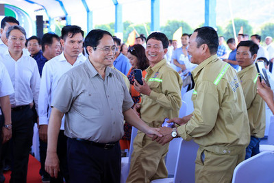Thủ tướng Phạm Minh Chính dự Lễ khánh thành cao tốc Nha Trang - Cam Lâm và Vĩnh Hảo - Phan Thiết
