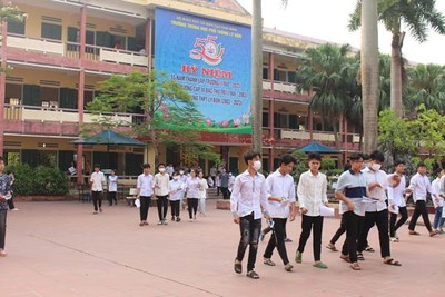 Thái Bình: Điểm chuẩn tuyển sinh vào lớp 10 THPT năm học 2023-2024