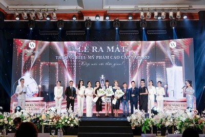 Ra mắt thương hiệu mỹ phẩm cao cấp VAPARO tại Việt Nam
